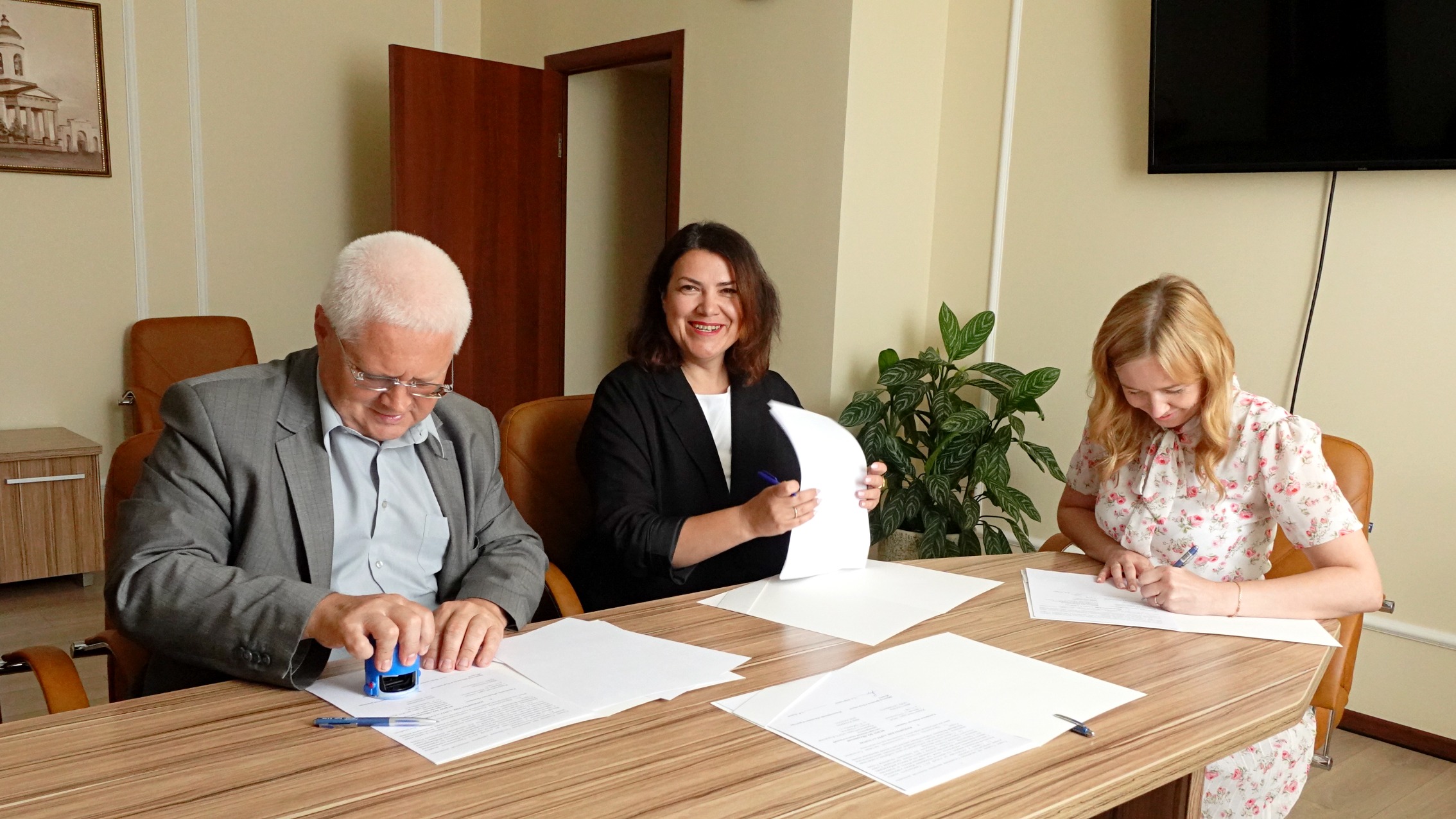 В КГУ ректоры вузов региона заключили соглашение о сотрудничестве с Российским обществом «Знание»