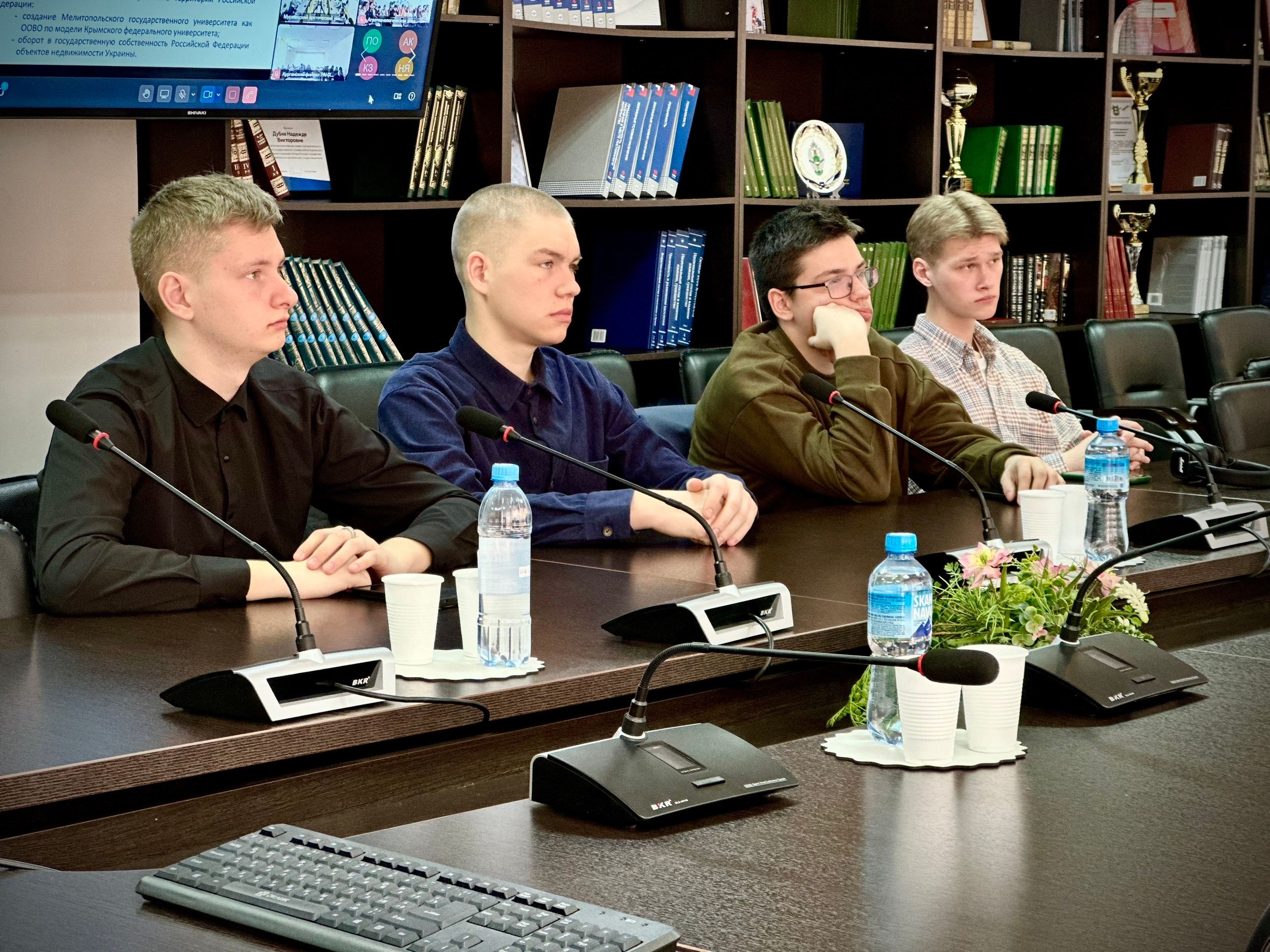 Координационный центр КГУ - участник телемоста "Крымская весна"