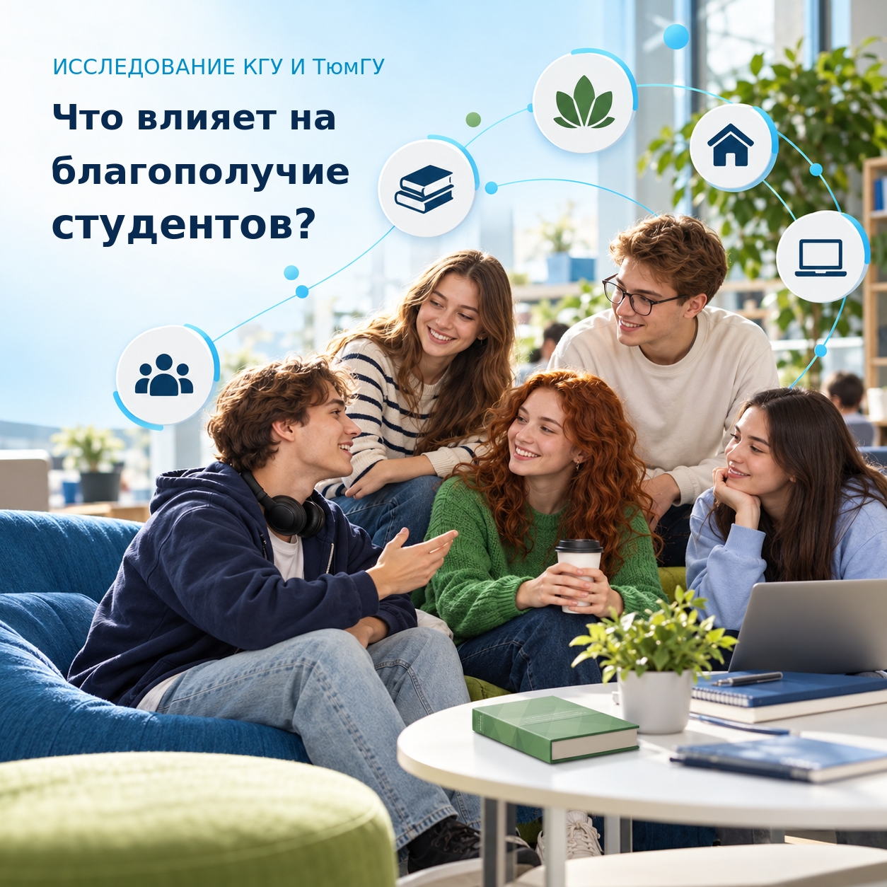 Учёные выяснили, что влияет на благополучие студентов в вузе